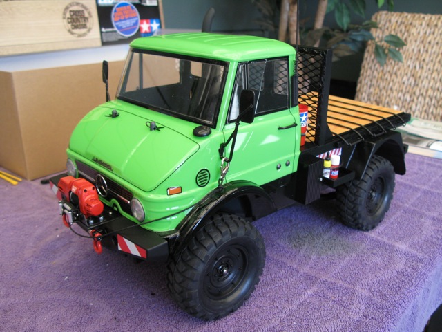 unimog rc body
