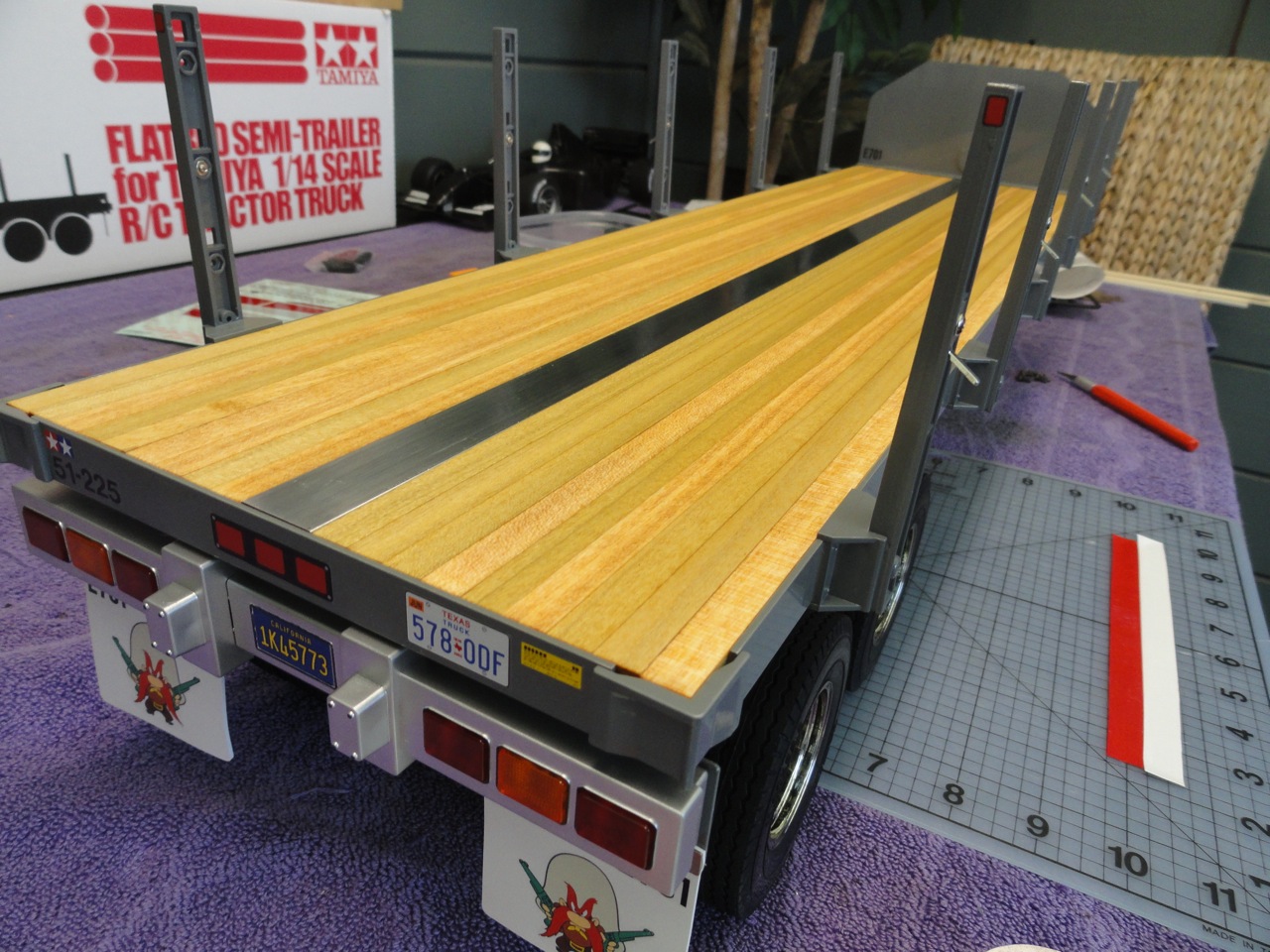 tamiya flatbed trailer