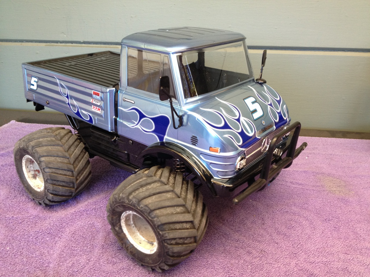 tamiya unimog body
