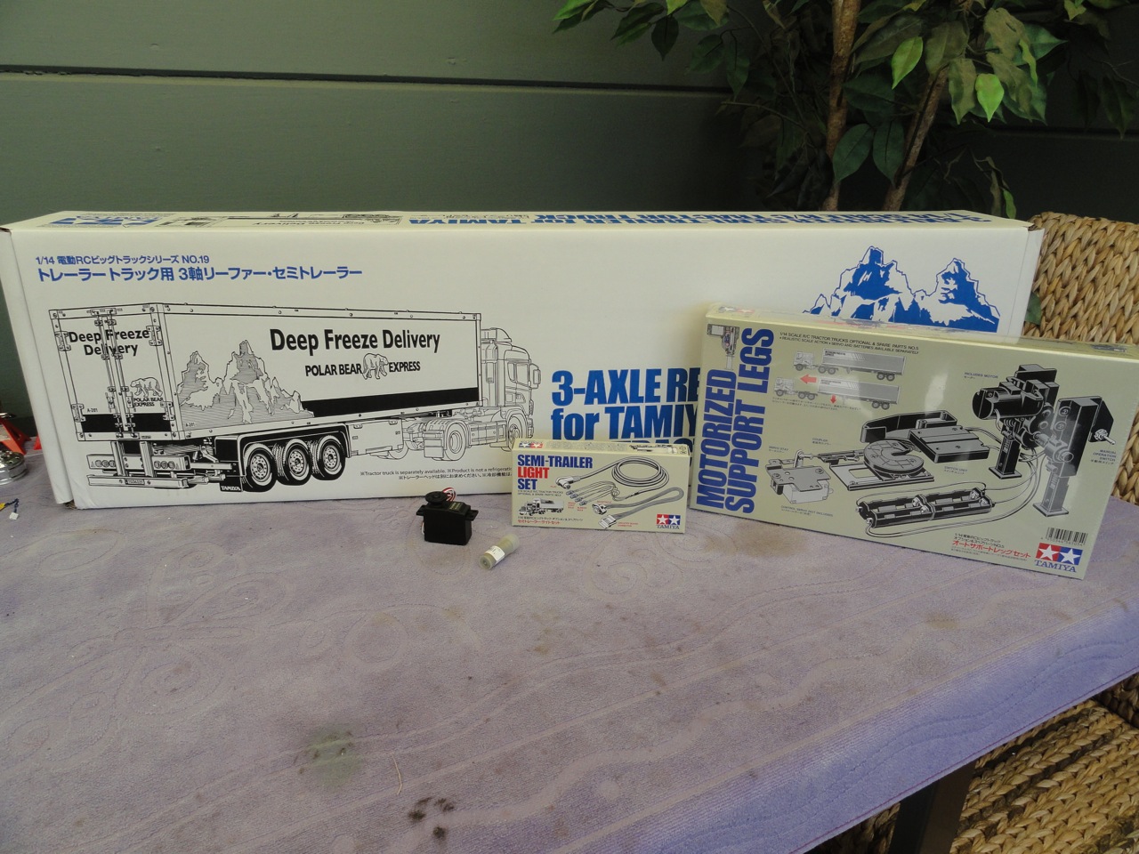 tamiya reefer trailer