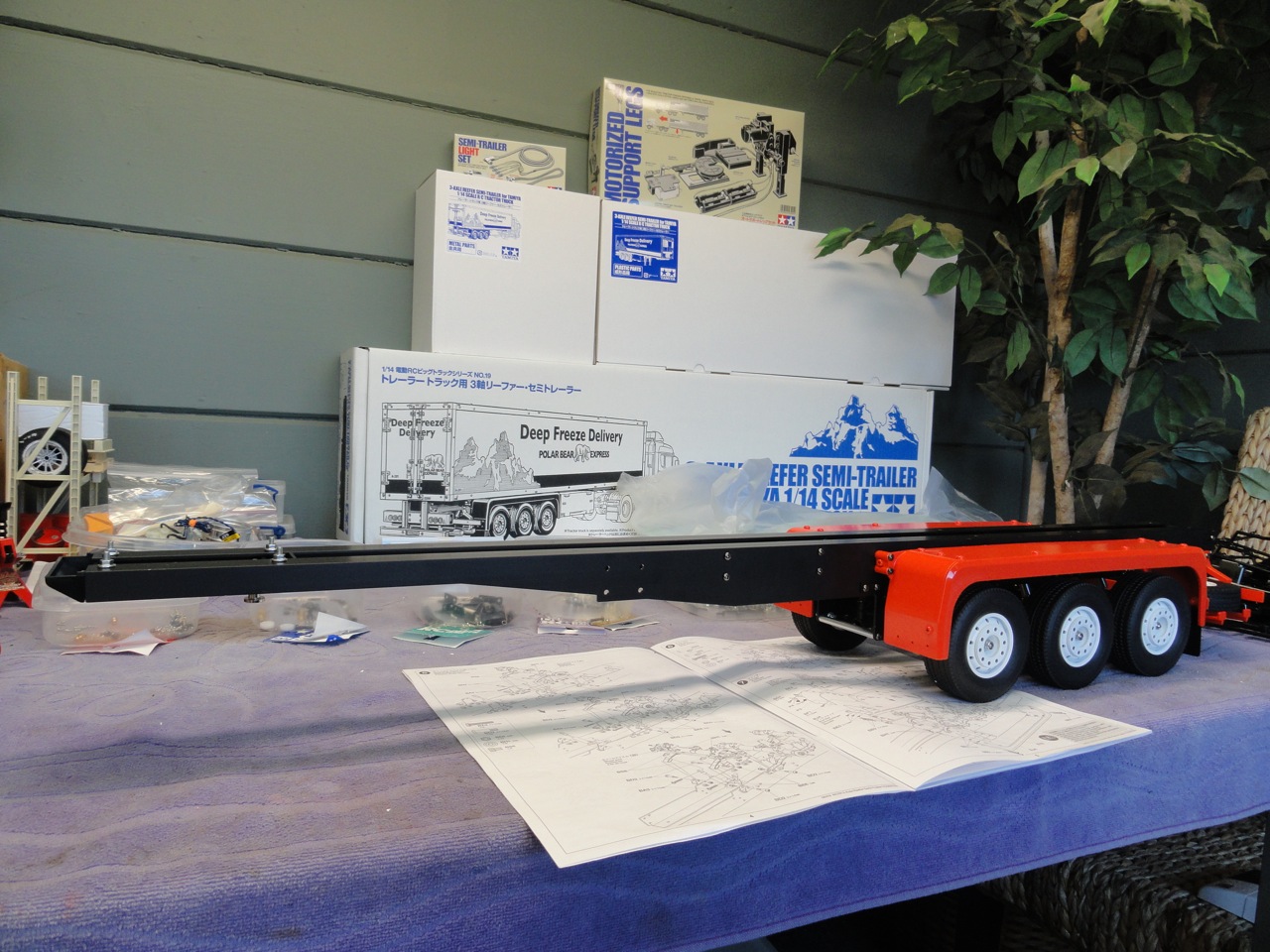 tamiya reefer trailer