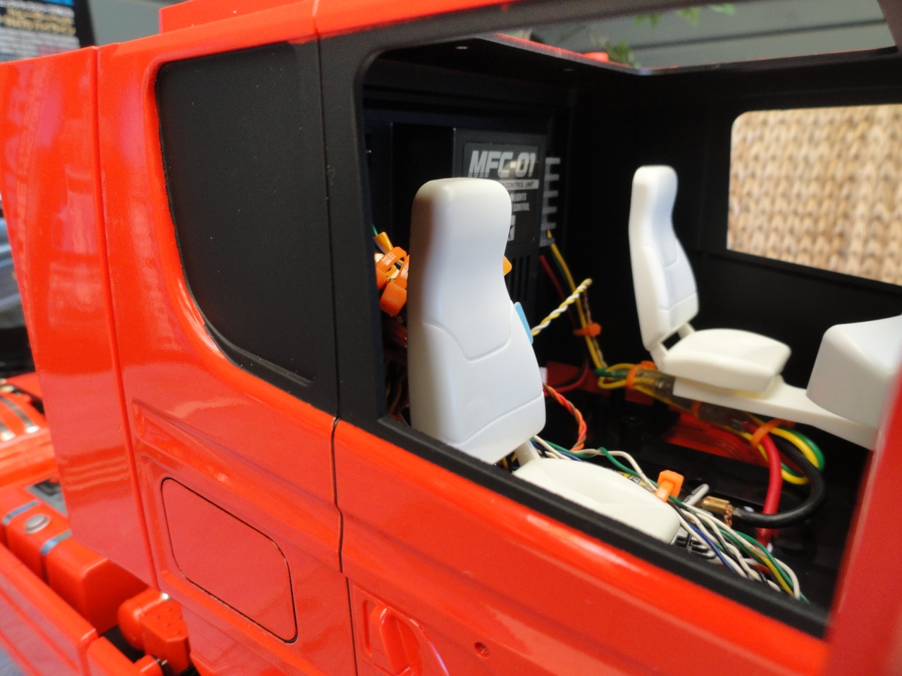 tamiya scania interior